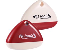 Allecto plus - Herbruikbare Pluizenroller, Mini Kleverige Pluizenverwijderaar voor Kleding en Huisdierhaar - Set van 2 - Draagbaar en Wasbaar - Schoonmaakgereedschap voor Autostoelen en Kussens