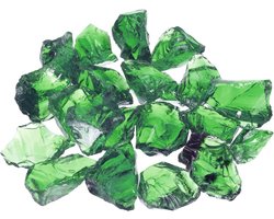 Allecto plus - Hoogglanzend vuurglas voor haarden, 2-3 mm (1/9 inch), reflecterende stenen, natuurlijke of propaangashaarden, veilig voor buiten