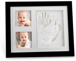 Allecto Plus - Houten Fotolijst Set Hond Kat Pootafdruk 3D Gips Perfect Cadeau Voor Hondenliefhebbers - Unieke Herinnering met Zoektermen 'Pootafdruk' en 'Cadeau'.