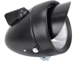 Allecto plus - Klassieke Fietskoplamp met LED Verlichting voor Veilige Ritten in het Donker