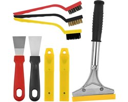 Allecto Plus - Metalen surfplanken wanddecoratie ijzer hibiscusschildpad tropisch zwart silhouet zomerpaneel studio yoga binnen buiten huis kantoor 30 x 10 cm