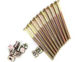 Allecto Plus - Meubelbout M6 | Allen bouten, schroeven, moeren | Kinderbed, stapelbed, stoelen | Lengte 90mm