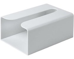 Allecto Plus - Multifold papieren handdoekhouder voor keukendoek en zakdoek - wandhouder organizer voor cosmetica en stof - zakdoekhouder wanddoos