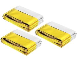 Allecto Plus - Multifunctionele Nooddeken voor Outdoor Activiteiten - Waterdicht - Geschikt voor Wandelen en Kamperen - 130 x 210 cm