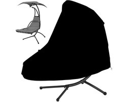 Allecto Plus - Opknoping Chaise Lounger Stoel Cover van 410D Oxford Stof - Waterdichte Swing Stoel Parasolhoes voor Veranda en Tuin - Beschermhoes voor Meubels - Luxe Meubelhoezen voor Outdoor Gebruik