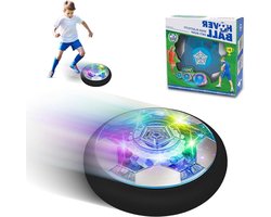 Allecto plus - Oplaadbare Air Power Voetbal met LED licht - Interactief kinderspeelgoed voor binnen en buiten - Voetbalcadeau voor jongens en meisjes
