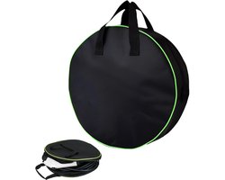 Allecto Plus - Oplaadkabeltas voor elektrische auto - 40 cm - Duurzame waterafstotende tas - Draagbare opbergtas voor tuinaccessoires - Zwarte kabeltas - EV-oplaadkabel - Handige bescherming