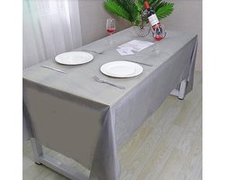 Allecto Plus - Rechthoekige tafelkleden set van 3 - 137 x 274 cm - wegwerp tafelkleed - waterdicht en oliebestendig - voor feest, picknick, verjaardag, bruiloft.