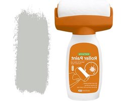 Allecto Plus - Reparatie Wandverf 500 g Rol voor Muurreparatie - Met Verfrol voor Wandreparatie - Graffiti - Krassen - Vlekken - Scheuren - Muurreparatie