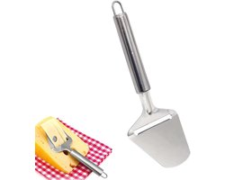 Allecto Plus - Roestvrijstalen kaasschaaf voor harde en snijkaas - Ideaal voor het serveren - Keukengadget - Snijgereedschap