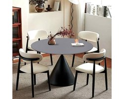 Allecto plus - Rond tafelkleed 110 cm voor buiten - Elastiek - Weerbestendig - Tafelbescherming - Transparant plastic - Druiven - Tuintafelkleed met elastiek - Transparante plastic tafelbeschermfolie - Tuintafelkleed