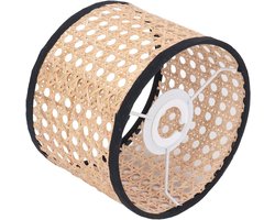 Allecto plus - Rotan Lampenkap Zeshoekige Vorm - Lichtdoorlatend - Kroonluchters - Duurzame Kwaliteit