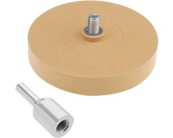Allecto Plus - Rubber Eraser Wheel voor het verwijderen van Vinyl Decals Stickers - 88mm - Auto's Vrachtwagens Campers Borden
