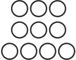 Allecto Plus - Rubber O-ringen voor Afvoer - Set van 10 stuks - Badkamer en Keuken Accessoires.