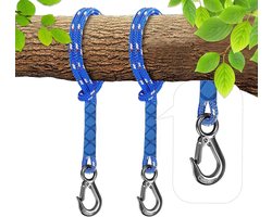 Allecto Plus - Schommelbevestiging touw voor hangmatten - 50 cm - 2 stuks