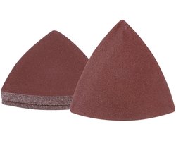 Allecto plus - Schuurpapier Driehoekige Muis Korrelgrootte 240 - 3-1/8 Inch - Haak en Ring - Meubels Hout Glas - Aluminiumoxide - Polijsten - Gesorteerd - Schuurpapier Geschikt voor Divers Gebruik