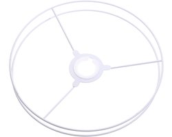 Allecto plus - Set van 2 metalen lampenkap frames 30 cm - DIY lampenkap knutsel kit voor tafel- en vloerlamp - woonkamer slaapkamer deco