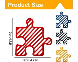 Allecto Plus - Set van 4 glazen onderzetters voor kom en eettafel - Antislip siliconen onderleggers - Meerkleurig - Multifunctioneel gebruik - Vrij te monteren - Potonderzetters