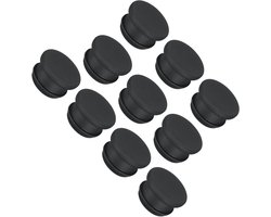 Allecto plus - Siliconen stoppen 10 stuks, 20 mm diameter gatstoppers, keuken rubberen paneelafdichtingen, waterdichte afdichtingspluggen