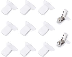 Allecto plus - Sterke Dekbedclips voor Binnen, Eenvoudig Dekbedovertrek Bevestigen, Quiltclips, Dekbeddrukknopen, Beddengoedaccessoires om Verschuiven van Dekbed te Voorkomen.