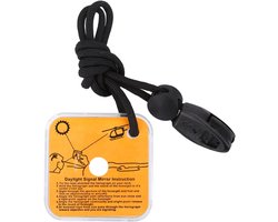 Allecto plus - Survival Spiegel Signaalspiegel voor Outdoor Noodsignalen