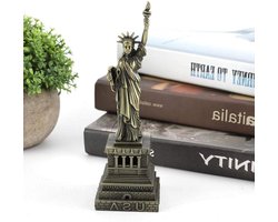 Allecto Plus - Tafeldecoratie Vrijheidsbeeld 15cm voor Woonkamer en Kantoor