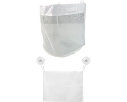 Allecto plus - Transparante mesh tas voor het opbergen van kinderspeelgoed - Grote capaciteit en herbruikbaar