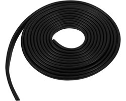 Allecto Plus - U-vormige rubberen afdichting voor autodeuren - beschermer tegen krassen - sierafdichting - deurrandbeschermer - anti-kras strip - lengte-Joint Bord De Tole