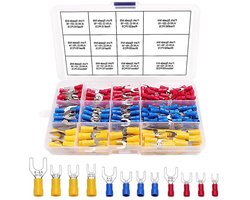 Allecto Plus - Vork Spade Crimp Terminals - Set van 245 stuks