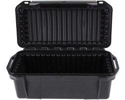 Allecto Plus - Waterproof opbergkoffer outdoor survival - Schokbestendige opbergbox met afdichting - 200 x 98 x 82 mm