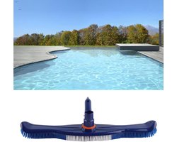 Allecto Plus - Zwembadborstel en stofzuiger in 1 - Reinigingsborstel voor zwembaden - Kunststof borstelkop - Reinigingsgereedschap voor zwembaden bovengronds en ingegraven - Zwembadreiniging op zijn best