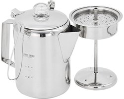 Allecto Premium - Roestvrijstalen Koffiepot 12 liter - Outdoor Koffiekan voor Camping en Thuisgebruik