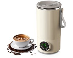 Allecto - Reisketel - USB Elektrische Ketel - Draagbaar 400 ml - RVS Waterkoker - Inclusief Oplaadbare Batterij - Geschikt voor Kamperen - Zilver