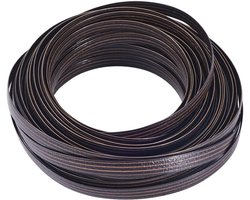 Allecto- Reparatieset voor Tuinmeubels - Waterdicht - Rieten - Rotan Reparatie Kit - Terras Stoel Sofa - Plastic Reparatieset - Geschikt voor Rotan Meubels - Koffiebruin - 10 meter Rieten Reparatiemateriaal.