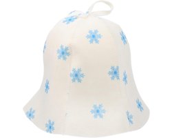 Allecto - Saunahoed, banya-hoed, sauna-wollen hoed - mannen - badkameraccessoires - comfortabel - geschikt voor - badkamer - accessoire - wollen hoed - sauna - heren.