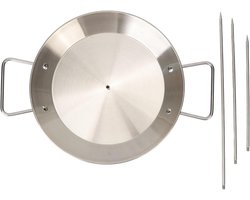 Allecto - Verticale Spies Grill - Roestvrijstalen - Afneembare - Multi-functionele - Bbq Spies - Zware Dubbele - Trend - Kabob Shoarma Vlees - Vissen Kip - Valentijn Accessoires - Master Arsenaal Grill - Geschikt voor - Kleur of model