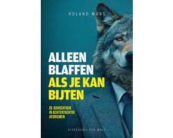 Alleen blaffen als je bijten kan