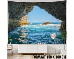 Allernieuwste.nl® Urban Loft Wandkleed Groot Wandtapijt Wanddecoratie Minimalisme Muurkleed Tapestry - Vakantie Gevoel - Kleur - 100 x 150 cm