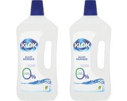 Allesreiniger Klok Huidvriendelijk & ecologisch 2x1L