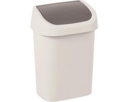 Allibert - Afvalbak Mistral Swing 10L Clay White