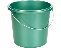 Allibert Basic Emmer Groen 13L - metalen beugel