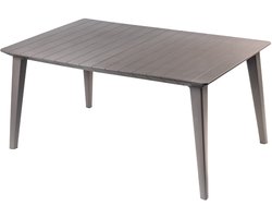 Allibert Lima tuintafel 157x98xH74 cm - cappuccino