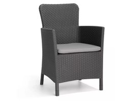 Allibert Tuinset Salvador grafiet 3-delig 221307