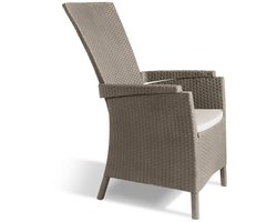 Allibert Vermont standenstoel cappuccino - 64 x 68 x 107
