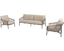 Allora stoel bank loungeset 3 delig terre 4 Seasons Outdoor