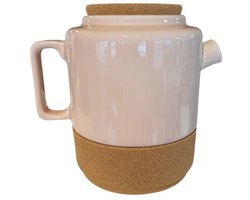 Alma Gémea / Theepot van Keramiek en kurk | Roze | Op = Op