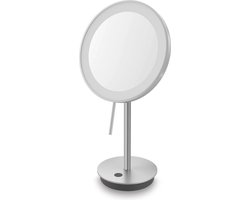 Alona Led Make Up Spiegel Staand. | Grijs | Staal