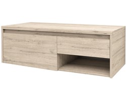 ALONI ARES wastafelonderkast – 120 cm – Licht hout eiken
