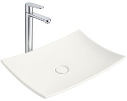 ALONI Cavon Waskom – 60x40x12 cm – Glanzend Wit