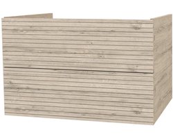 ALONI ELITE wastafelonderkast – 80 cm – Licht hout eiken – Softclose